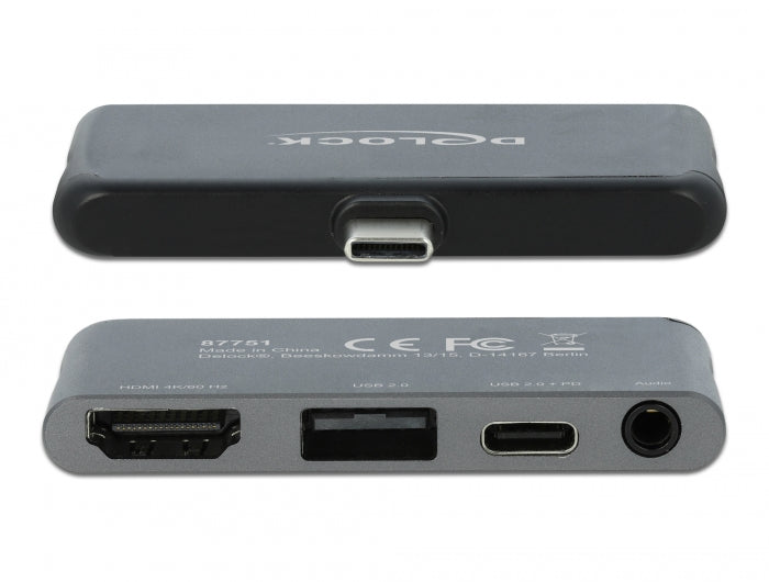 Delock Mini Dockingstation für iPad Pro / Mobilgeräte mit 4K 60 Hz