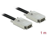 Delock Infiniband CX4 Kabel SFF-8470 zu SFF-8470 1 m