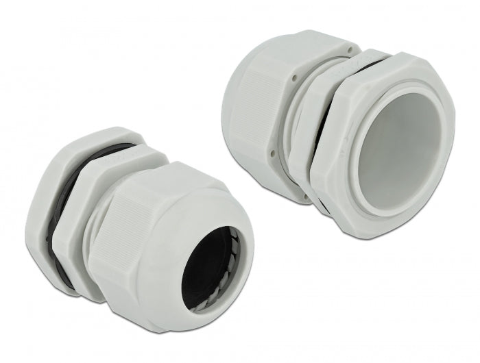 Delock Kabelverschraubung PG29 10 Stück grau
