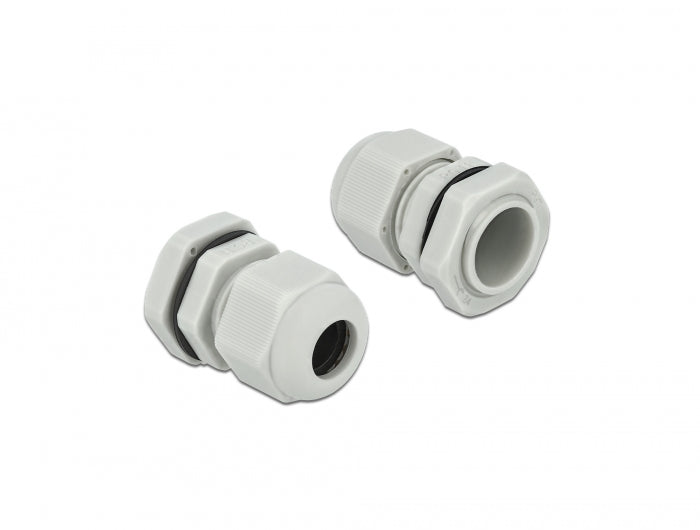 Delock Kabelverschraubung PG11 10 Stück grau