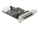 Delock PCI Express x1 Karte zu 2 x Seriell RS-232 mit Spannungsversorgung 5 V / 12 V