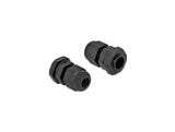 Delock Kabelverschraubung PG7 10 Stück schwarz