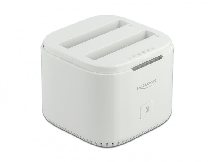 Delock USB Type-C™ 3.2 Dockingstation für 2 x 2.5″ SATA HDD / SSD mit Klon Funktion
