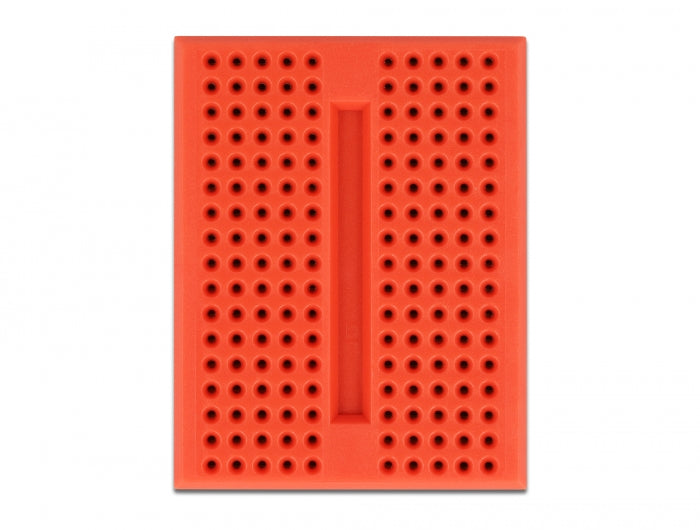 Delock Experimentier-Mini Steckbrett 170 Kontakte rot