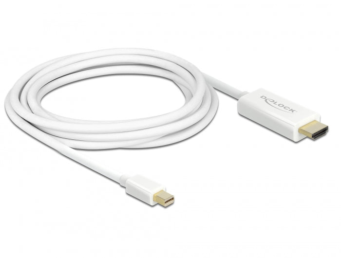 Delock Kabel Mini DisplayPort 1.1 Stecker > HDMI-A Stecker 3 m