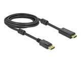 Delock Aktives DisplayPort 1.2 zu HDMI Kabel 4K 60 Hz 3 m