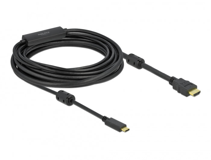 Delock Aktives USB Type-C™ zu HDMI Kabel (DP Alt Mode) 4K 60 Hz 7 m