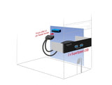 Delock Front Panel 5.25″ mit 2 x USB 5 Gbps Typ-A Ports