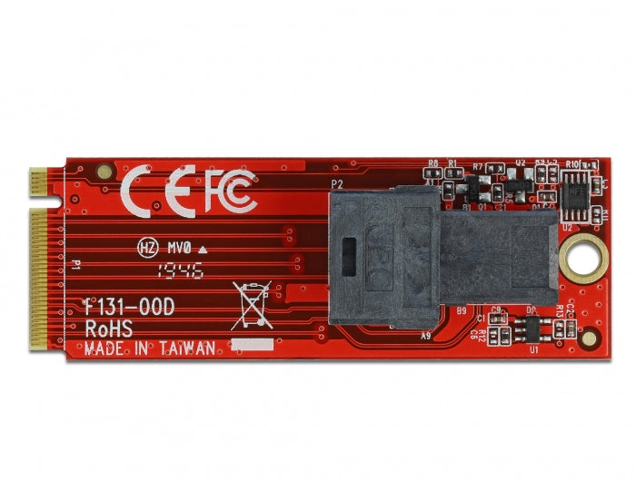 Delock Adapter M.2 Key M > SFF-8643 NVMe