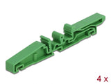 Delock Hutschienenclip für Platine 122 mm 4 Stück