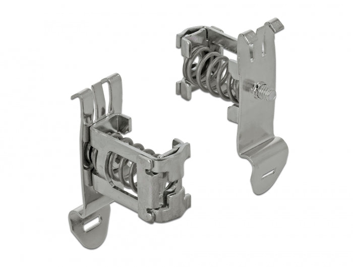 Delock Schirmklemme für Hutschiene - Kabeldurchmesser 3 - 8 mm