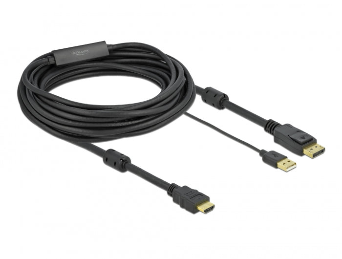 Delock HDMI zu DisplayPort Kabel 4K 30 Hz 7 m
