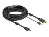 Delock HDMI zu DisplayPort Kabel 4K 30 Hz 10 m