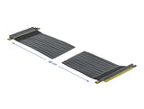 Delock Riser Karte PCI Express x16 zu x16 mit flexiblem Kabel 60 cm