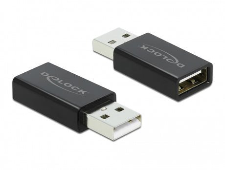 Delock USB 2.0 Adapter Typ-A Stecker zu Typ-A Buchse Datenblocker