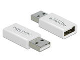 Delock USB 2.0 Adapter Typ-A Stecker zu Typ-A Buchse Datenblocker