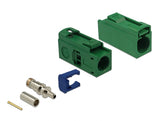 Delock FAKRA E Buchse 25 mm (lang) zum Crimpen