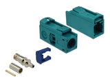 Delock FAKRA Z Buchse 25 mm (lang) zum Crimpen