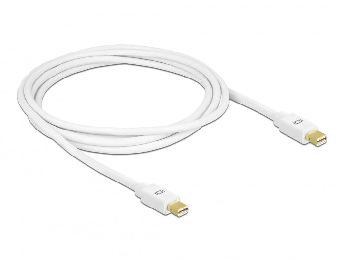 Delock Kabel Mini DisplayPort 1.2 Stecker > Mini DisplayPort Stecker 4K 60 Hz 1,5 m