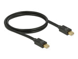 Delock Kabel Mini DisplayPort 1.2 Stecker > Mini DisplayPort Stecker 4K 60 Hz 1 m