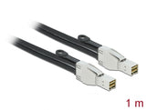 Delock PCI Express Kabel Mini SAS HD SFF-8674 zu SFF-8674 1 m