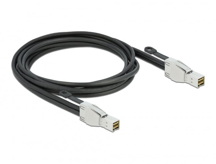 Delock PCI Express Kabel Mini SAS HD SFF-8674 zu SFF-8674 2 m