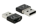 Delock Adapter HDMI-A Buchse > USB Typ-A Stecker schwarz