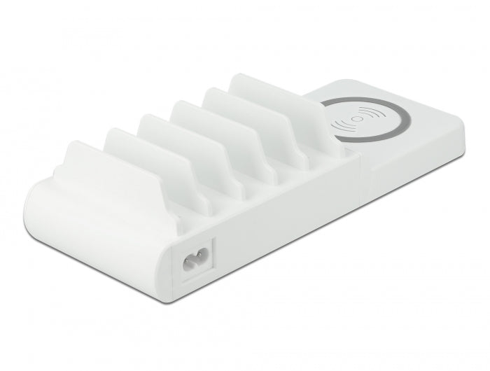 Delock USB und kabelloses Ladegerät 2 x USB Type-C™ PD + 3 x USB Typ-A mit 110 W