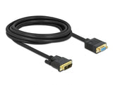 Delock Kabel DVI 12+5 Stecker zu VGA Buchse 3 m
