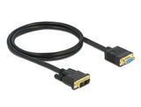 Delock Kabel DVI 12+5 Stecker zu VGA Buchse 1 m