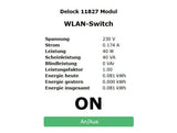Delock WLAN Steckdosen Schalter MQTT mit Energieüberwachung