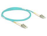 Delock Kabel Lichtwellenleiter LC zu LC Multimode OM3 2 m