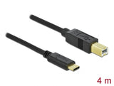 Delock USB 2.0 Kabel Type-C zu Typ-B 4 m