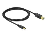Delock USB 2.0 Kabel Type-C zu Typ-B 2 m