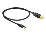 Delock USB 2.0 Kabel Type-C zu Typ-B 0,5 m