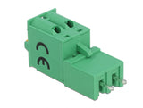 Delock Terminalblock Set für Platine 2 Pin 5,08 mm Rastermaß vertikal