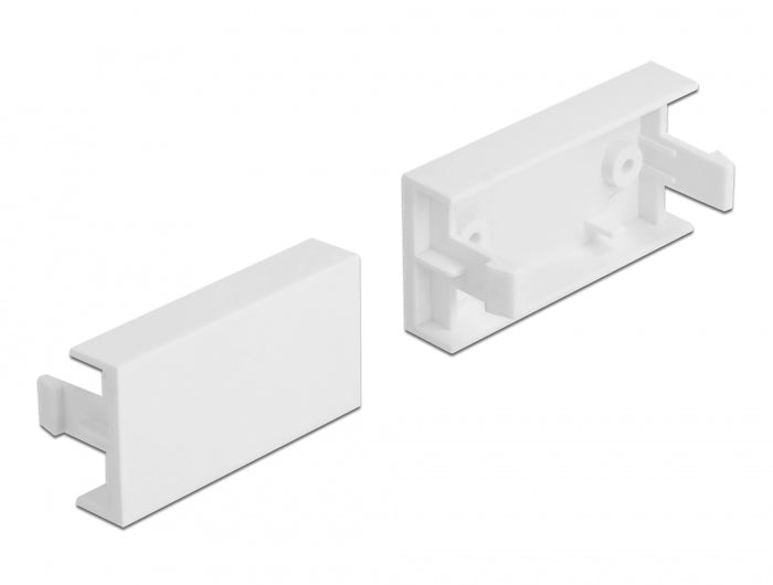 Delock Easy 45 Modul-Blindblende 45 x 22,5 mm 10 Stück weiß