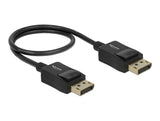 Delock Koaxiales DisplayPort Kabel 8K 60 Hz 0,5 m