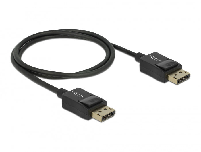 Delock Koaxiales DisplayPort Kabel 8K 60 Hz 1 m