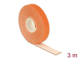 Delock Klettband auf Rolle L 3 m x B 13 mm orange
