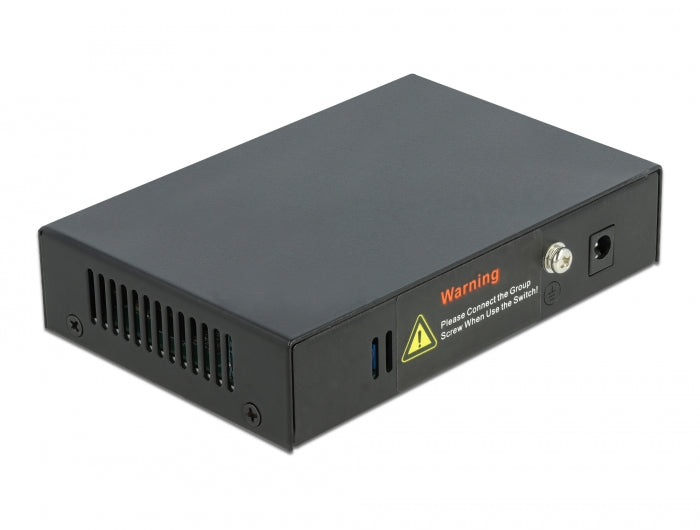 Delock Gigabit Ethernet Switch 4 Port PoE + 1 RJ45