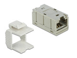Delock Adapter RJ45 Buchse zu RJ45 Buchse kompakt Cat.6A Metall