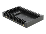 Delock 3.5″ Einbaurahmen für 2.5″ SATA Laufwerk schwarz