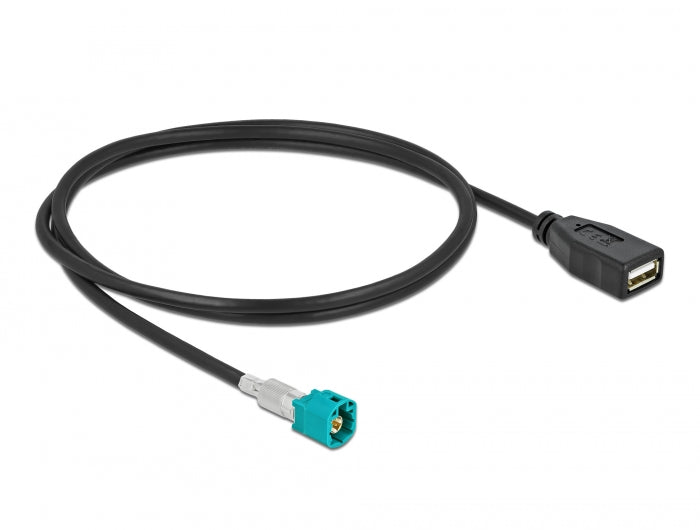 Delock Kabel HSD Z Stecker zu USB 2.0 Typ-A Buchse 1 m Premium