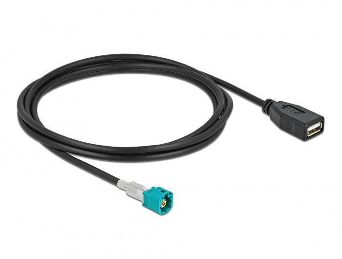 Delock Kabel HSD Z Stecker zu USB 2.0 Typ-A Buchse 2 m