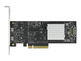 Delock PCI Express x8 Karte zu 2 x extern SuperSpeed USB 20 Gbps (USB 3.2 Gen 2x2) USB Type-C™ Buchse - Low Profile Formfaktor