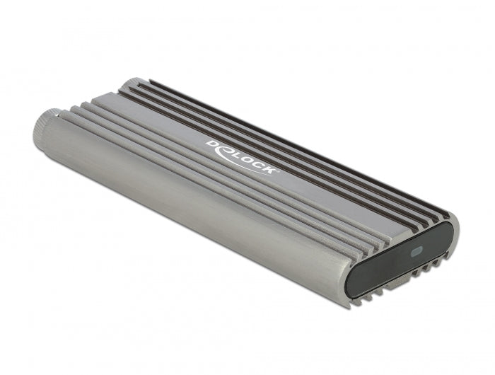 Delock Externes Gehäuse für M.2 NVMe PCIe SSD mit USB 20 Gbps USB Type-C™ Buchse - werkzeugfrei