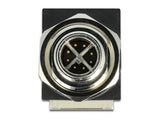 Delock Netzwerkadapter M12 X-kodiert 8 Pin Stecker zu RJ45 Buchse