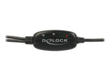 Delock Adapter USB 2.0 Typ-A > 2 x Seriell DB9 RS-232