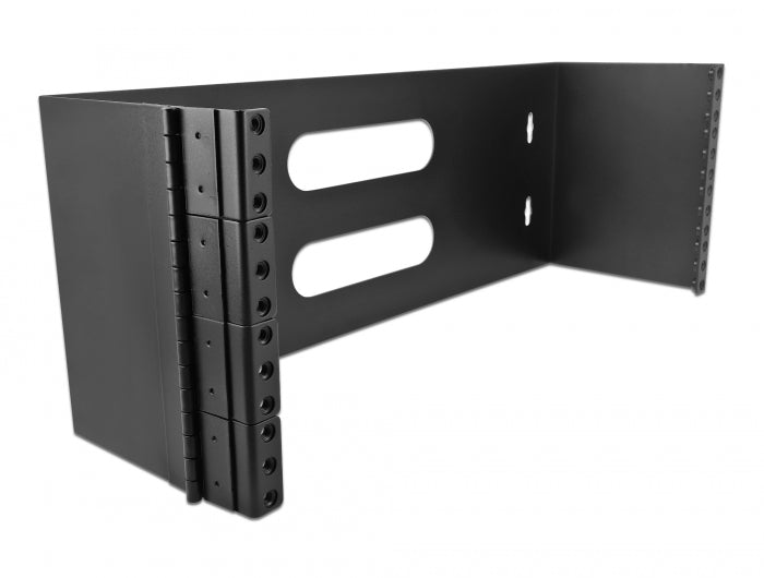 Delock 19″ Wandhalterung 4 HE schwarz